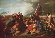 Benjamin West Tod des Generals Wolfe oil painting on canvas